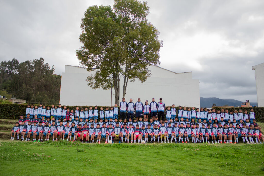 Club de fútbol para niños y jóvenes